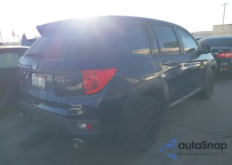 2022 Honda Passport 2Wd Ex-L z USA, uszkodzony, nr VIN 5FNYF7H53NB006815